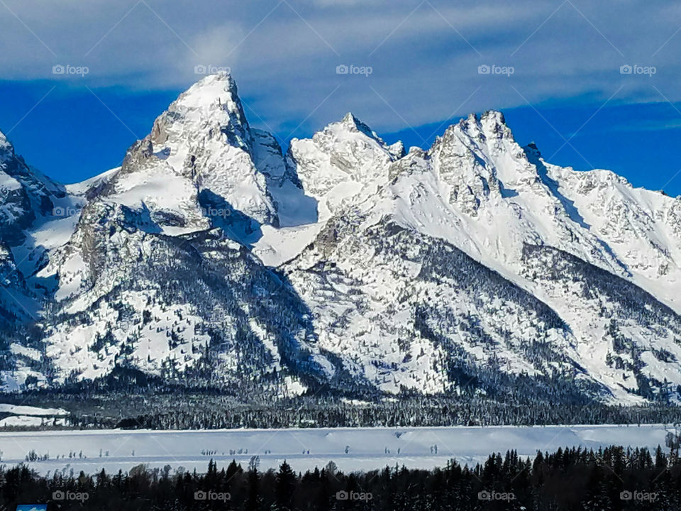 Mountain Peaks of Wyoming