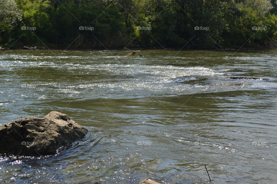 scenic running river
