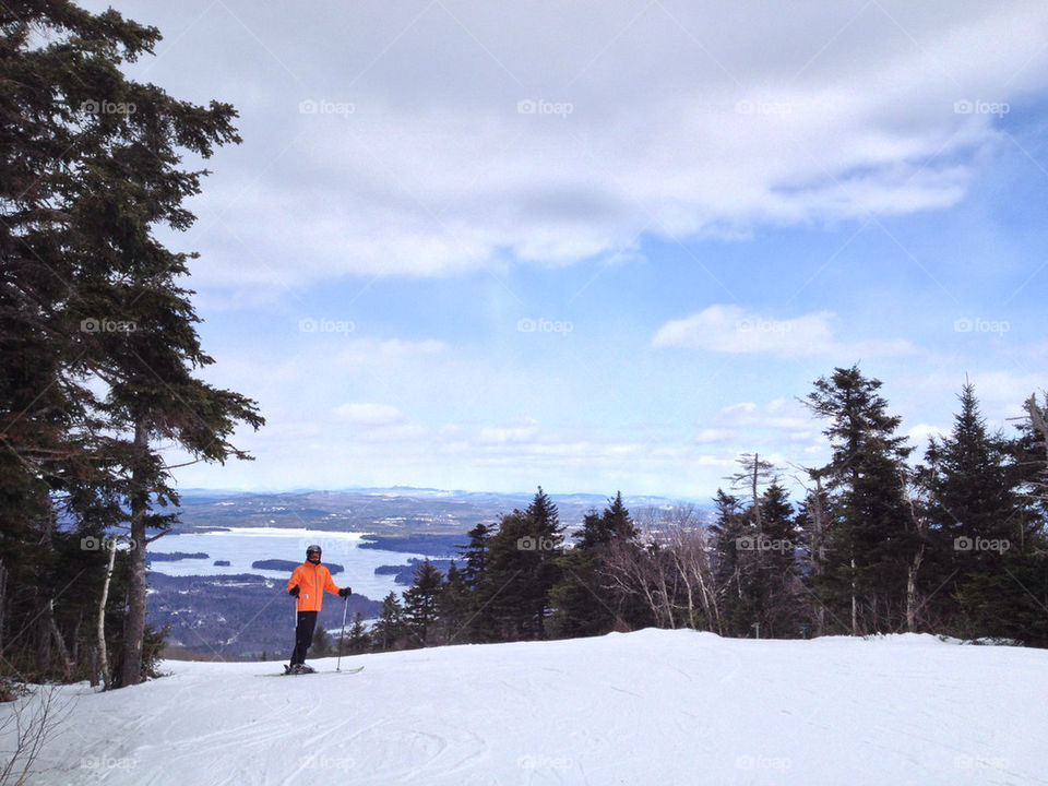skiing mt. sunapee by clayelle.wolf