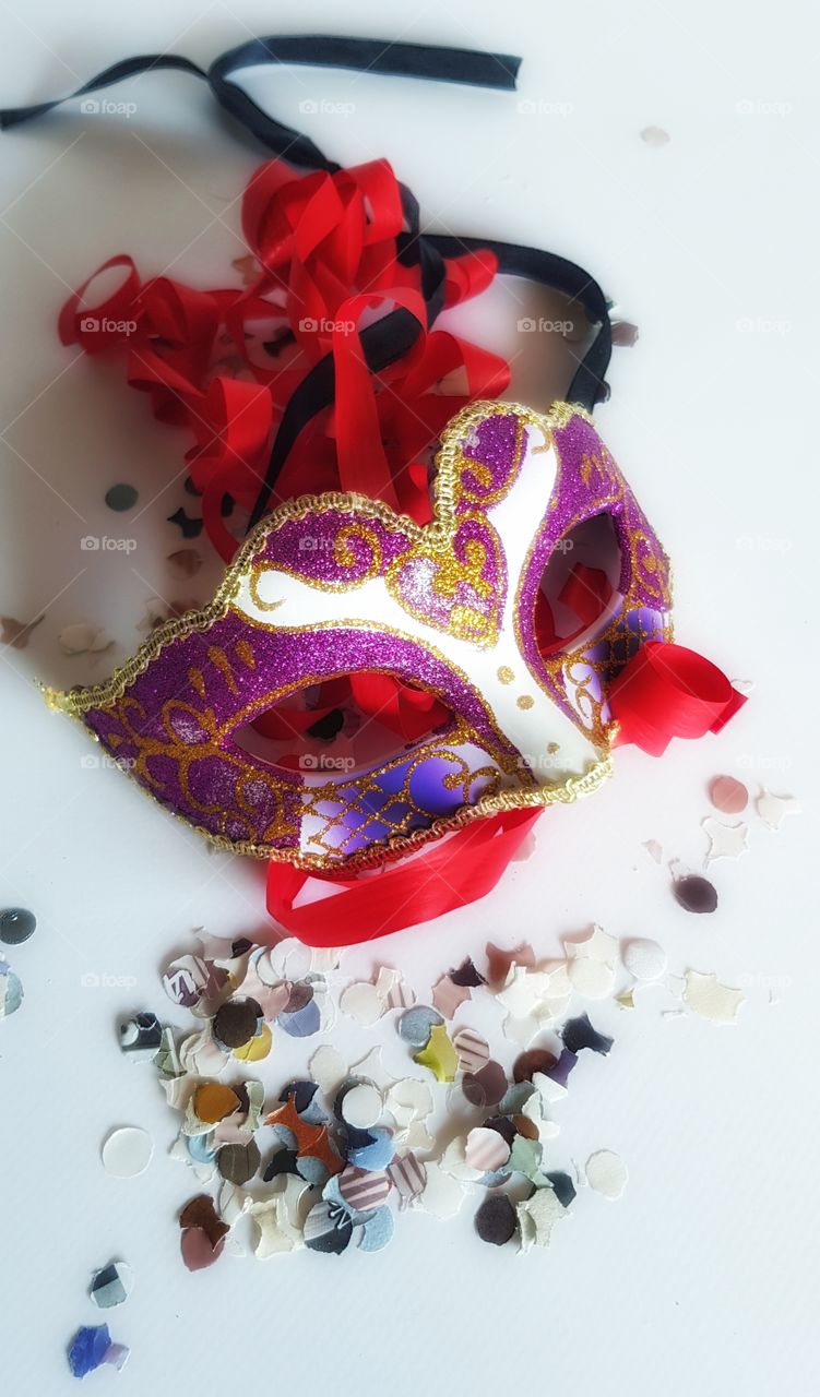 venetian mask. carnival
