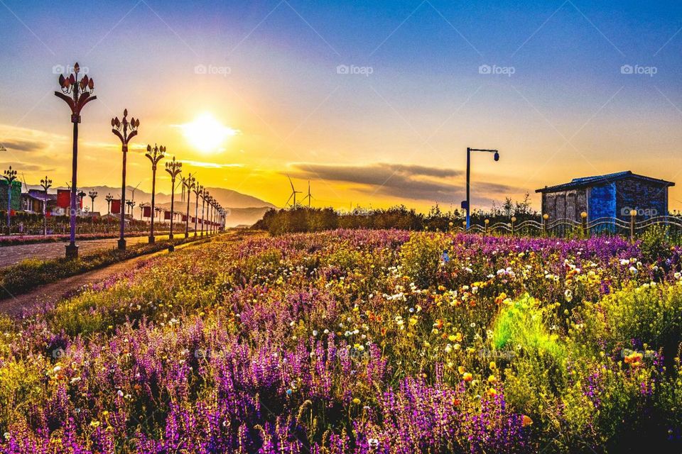 Visit the scenic spot of Sailimu Lake in Xinjiang, China, and immerse yourself in the vast world. It’s refreshing.