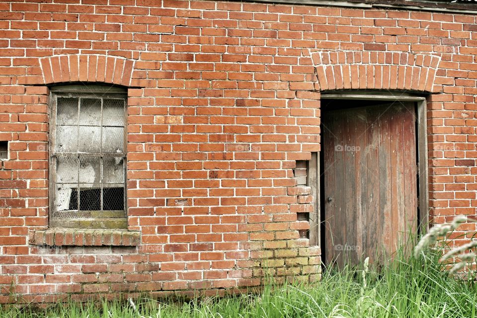 Old Abandoned brick Building