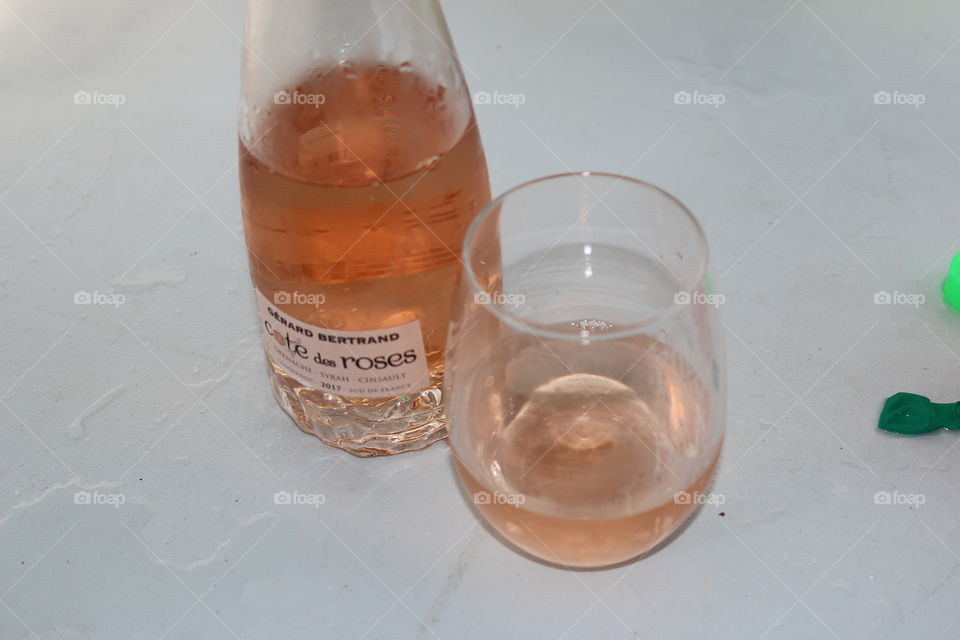 Rose wine