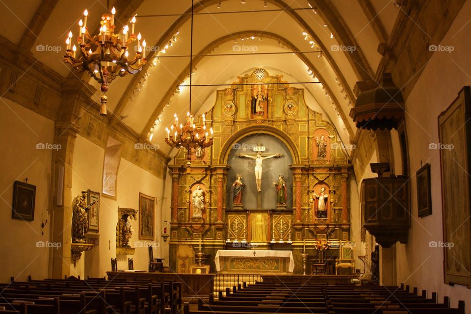 Carmel Mission Interior