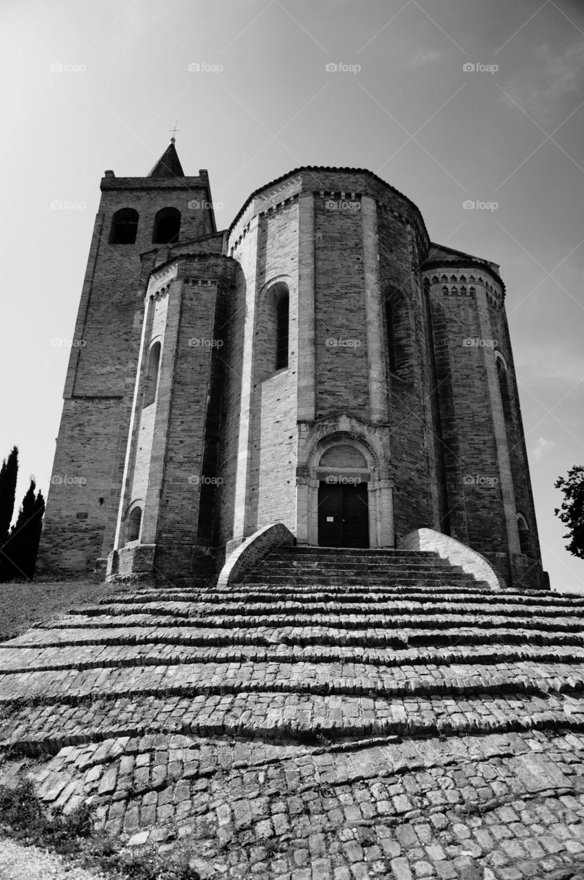 Church. Offida, Italy 