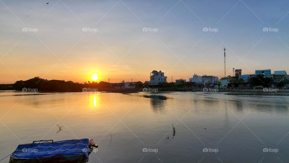 Sunset reflection!