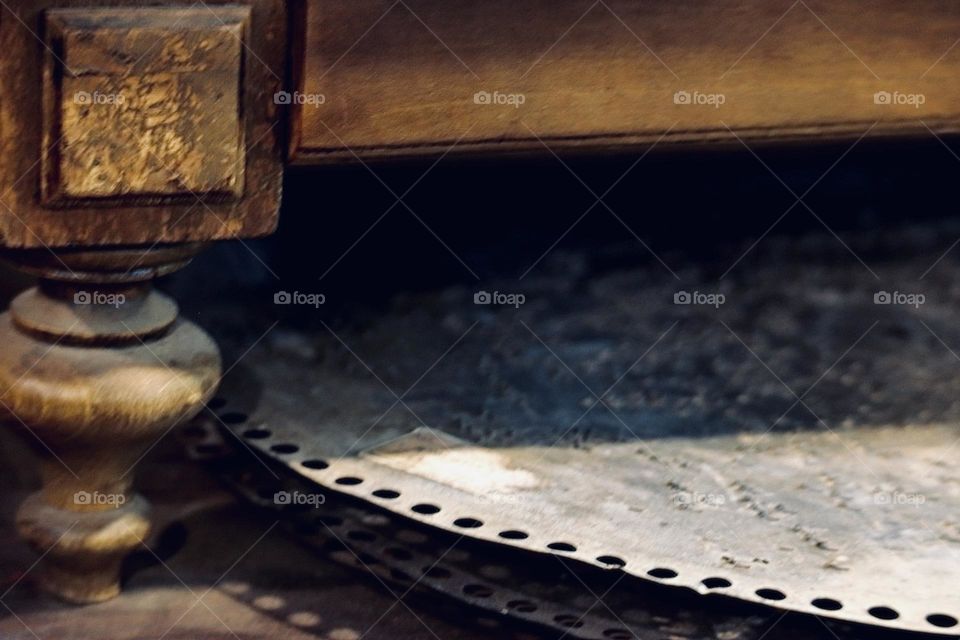 Old music box records 