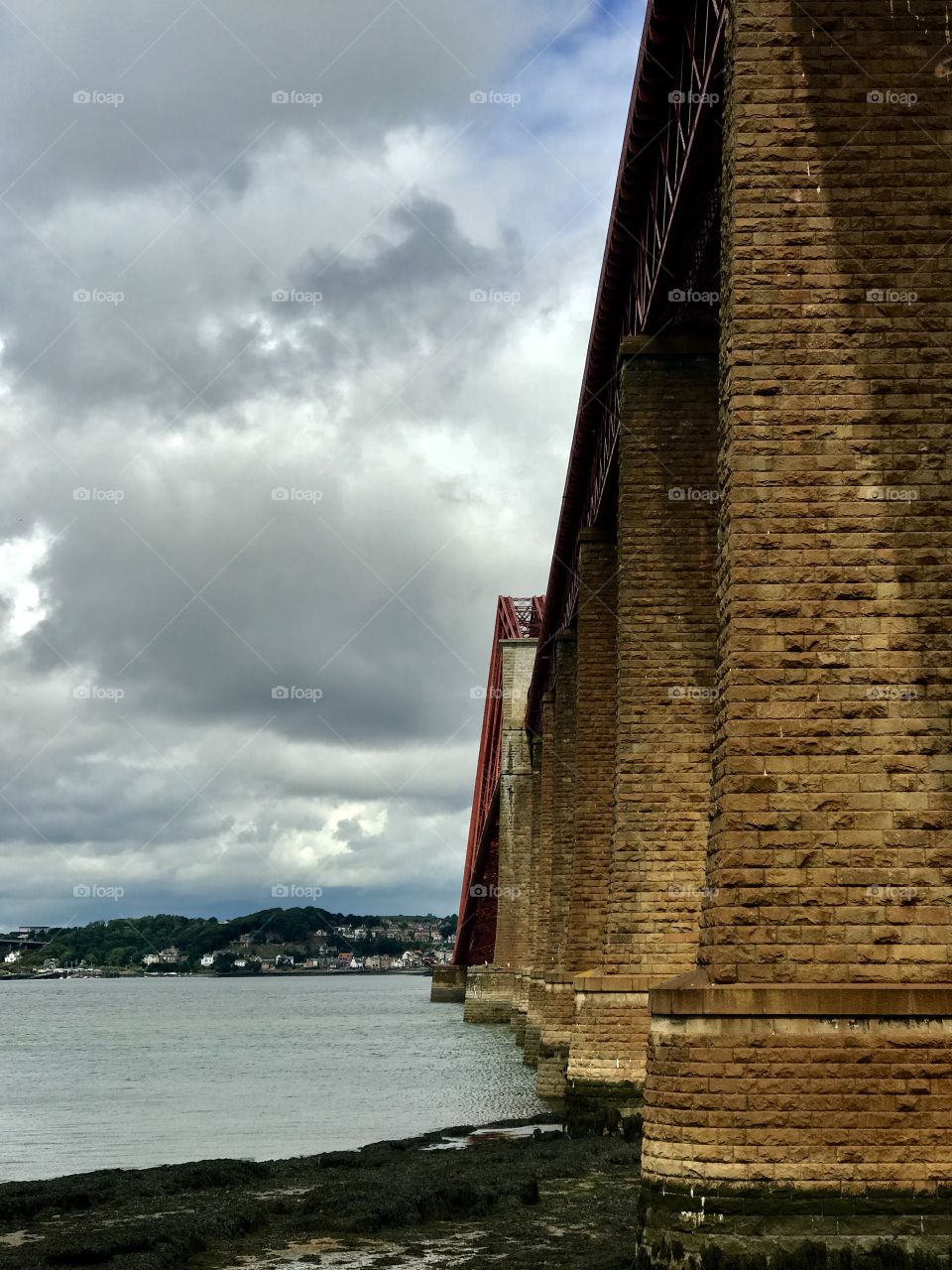 Massive Forth Bridge, Scotland