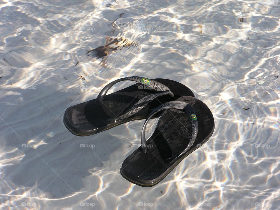 floating flip flops