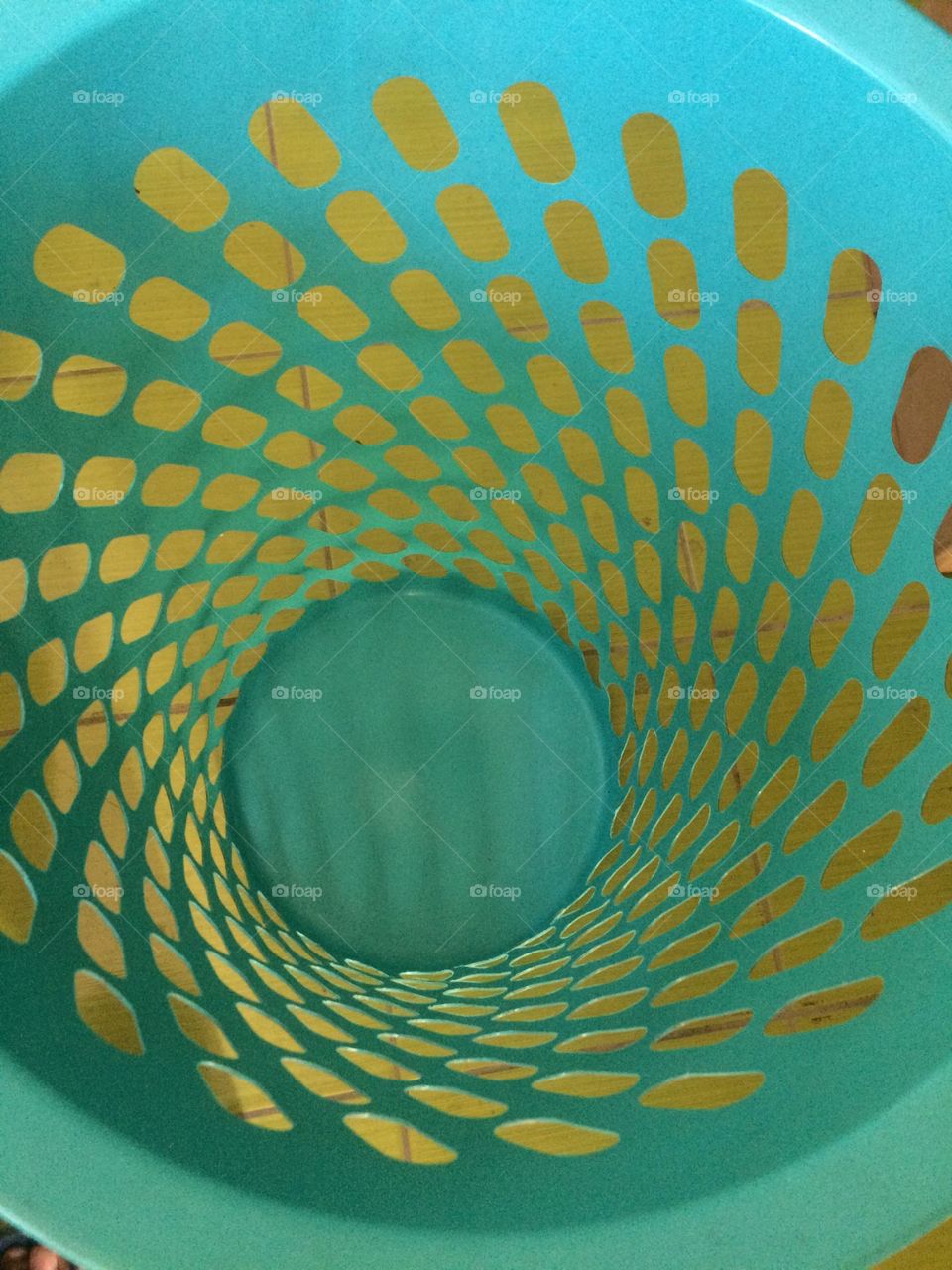 Looking Into The Empty Clothes Basket