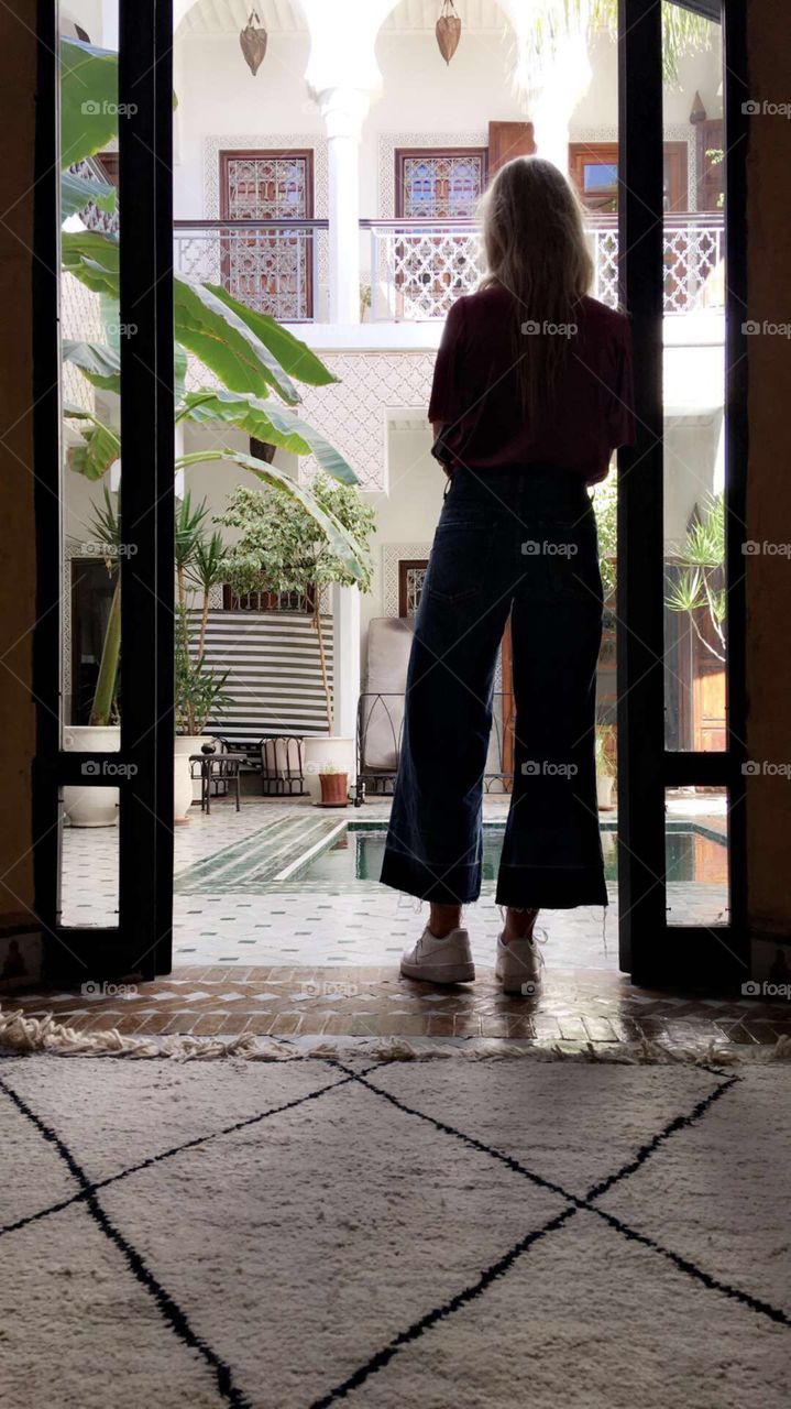 Rainy Marrakech days 