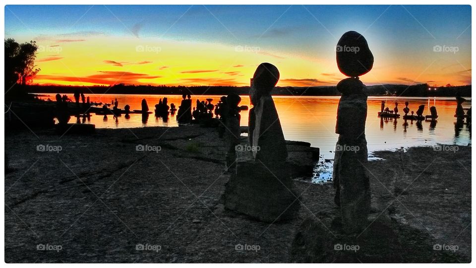 Sunset, Beach, Dawn, Sun, Sea