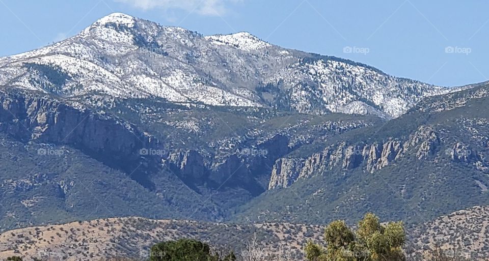 Carr Canyon view in AZ