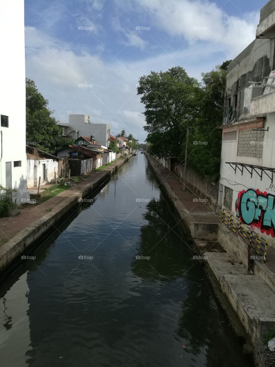 hamilton canal negombo, sri lanka