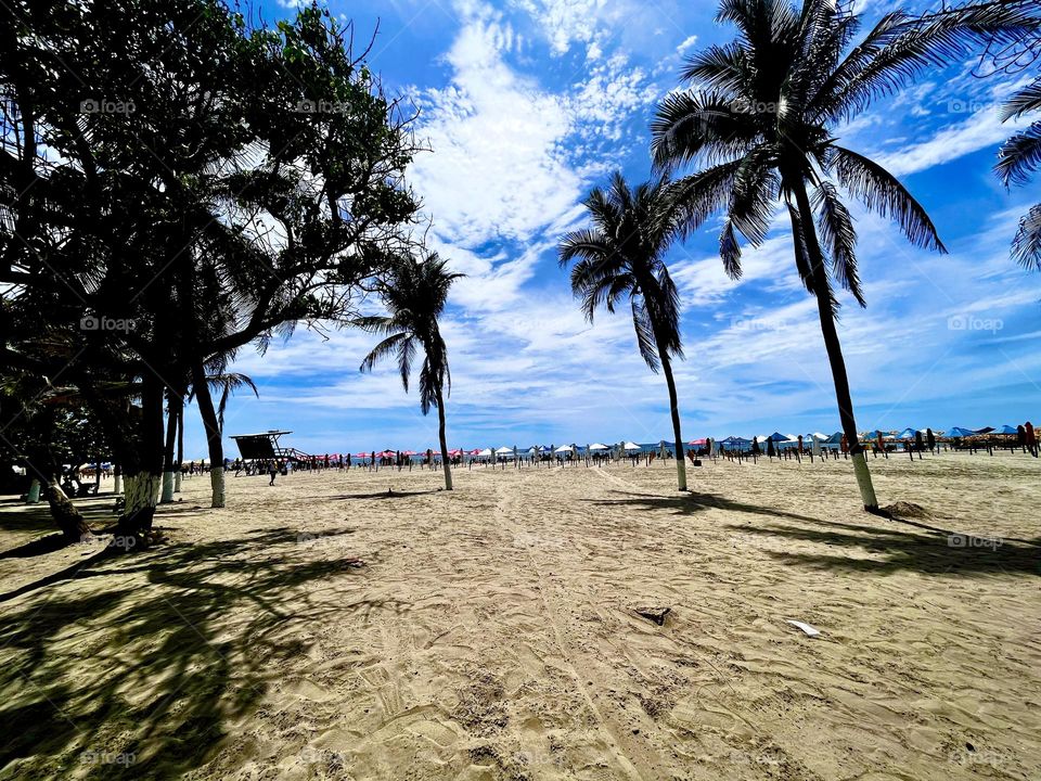 Enjoyed the beach in Cartagena 