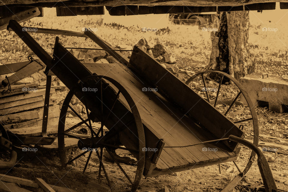 Old Hay Cart