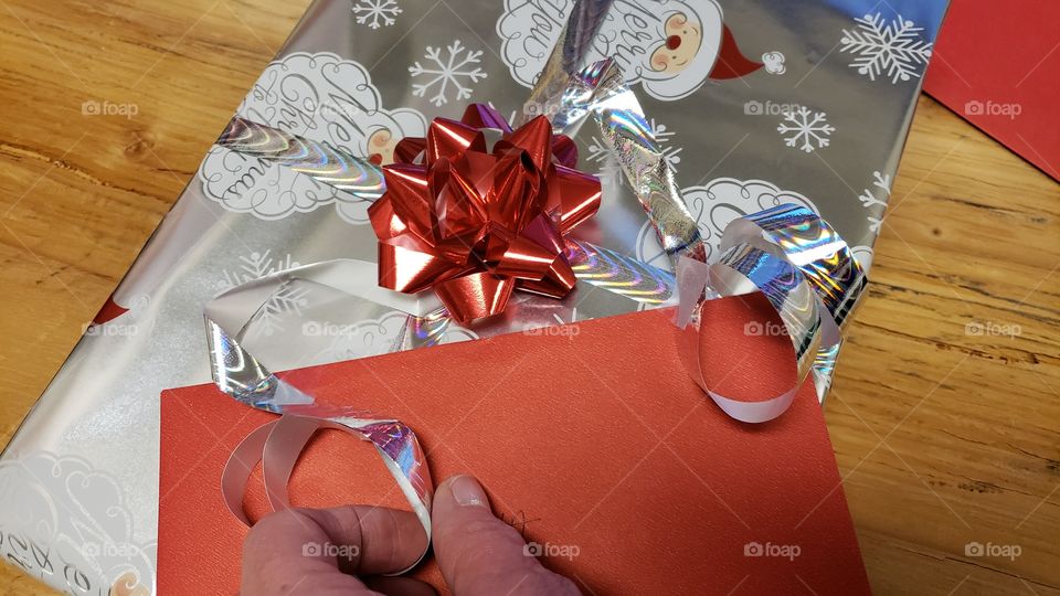 wrapping presents