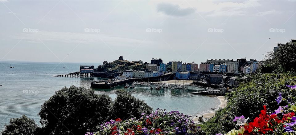 Beautiful harbour of Tenby