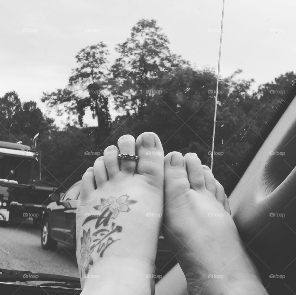 My feet take me the places my heart wants