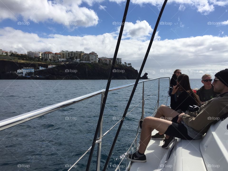 Sailing in Madeira