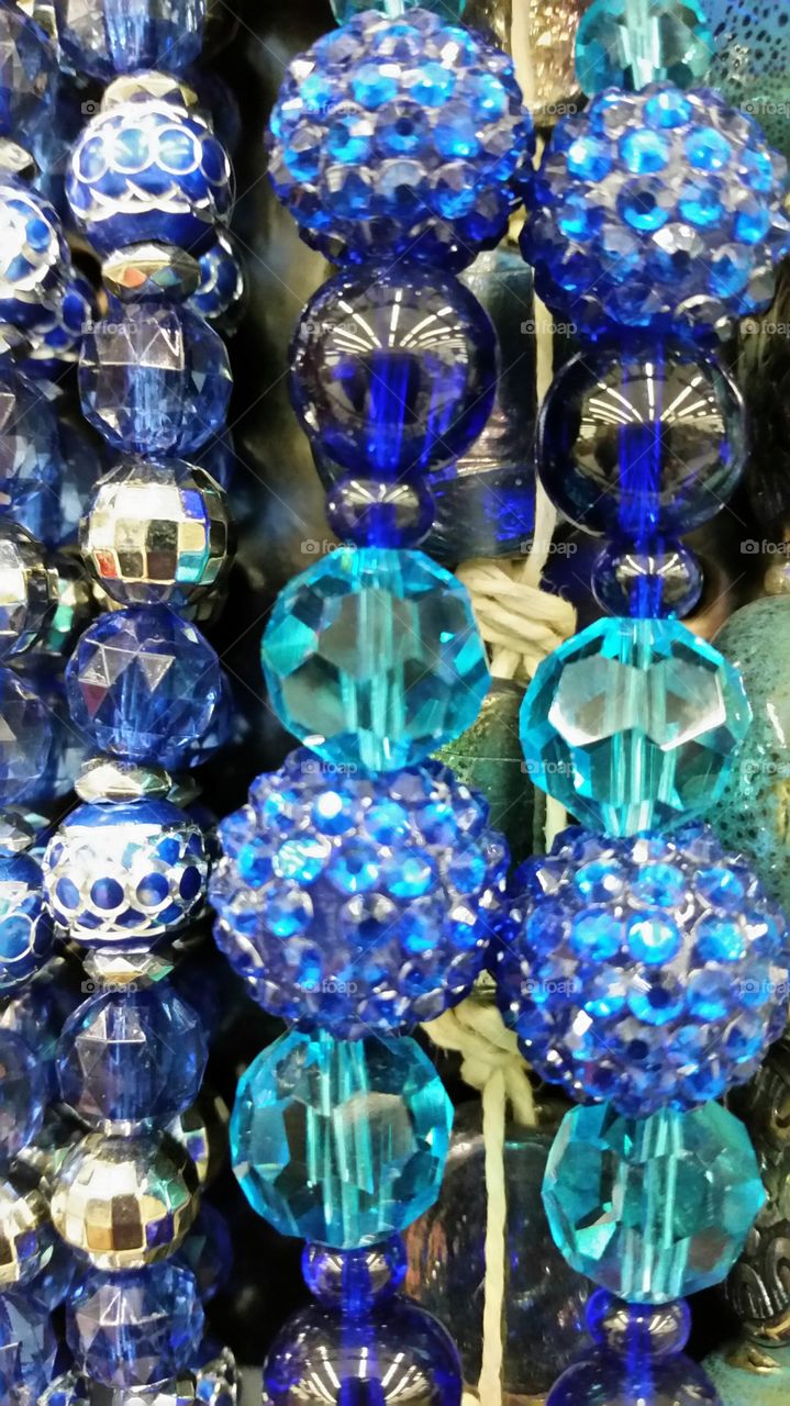 Blue Beads 