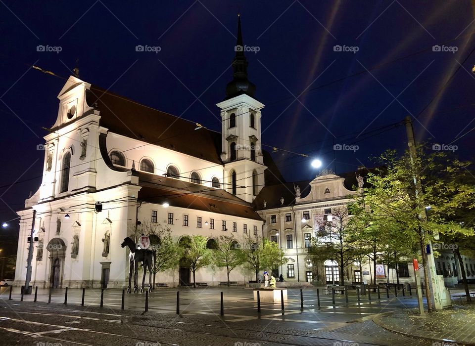 Night city scenery 🌃