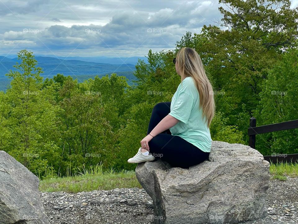Overlook in Lake George, NY