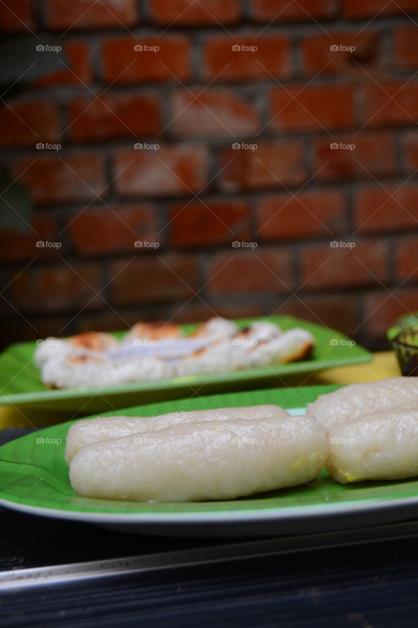 pempek lenjer palembang, indonesian food