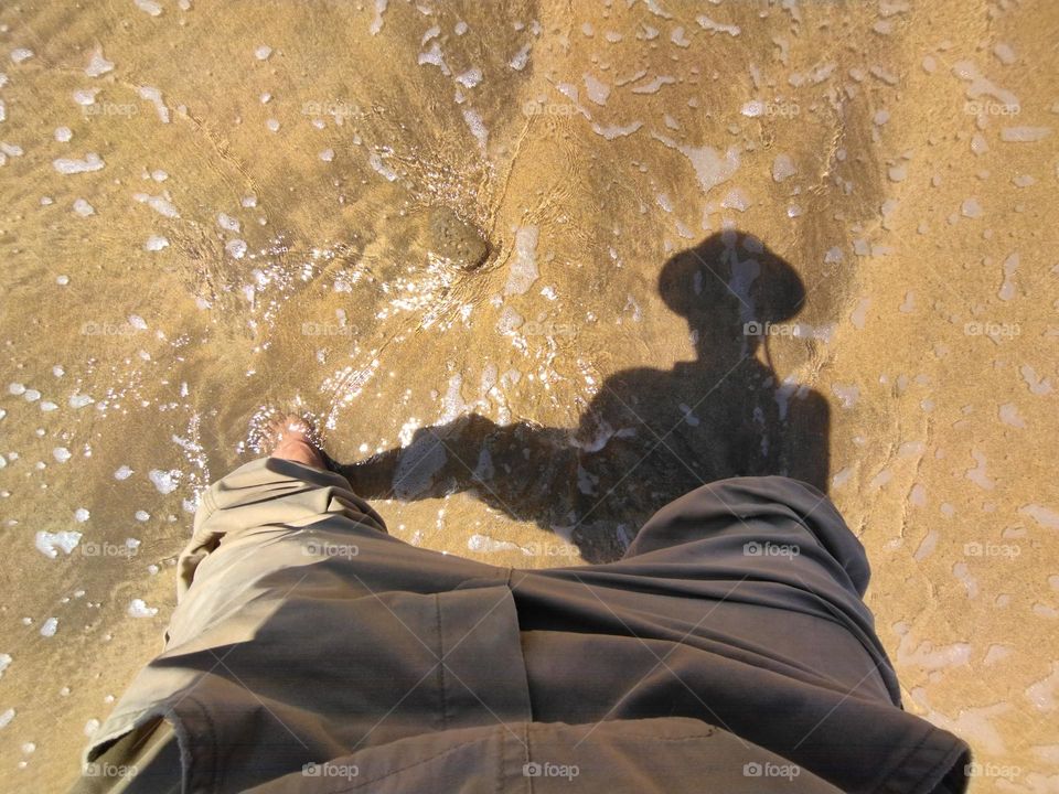 Beach and shadow