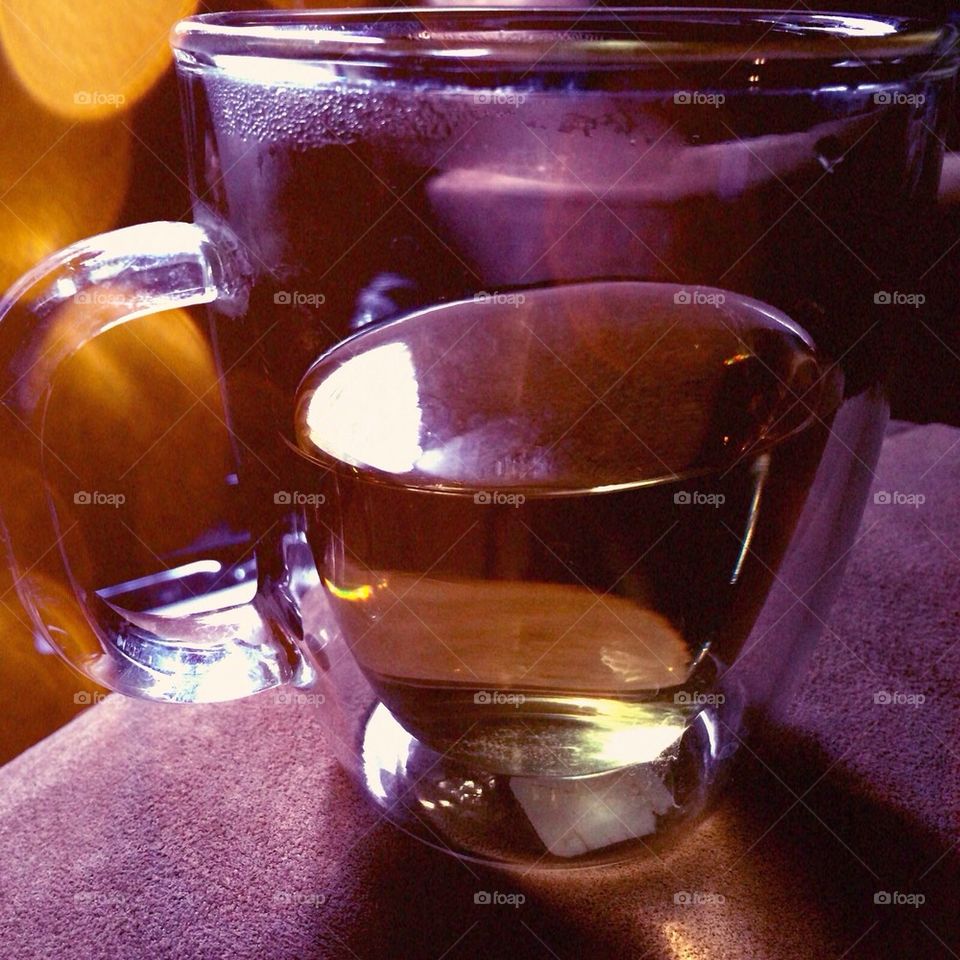 A cup of rosemary tea
