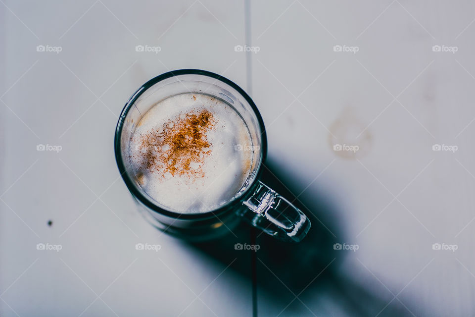 One of the best parts about grabbing coffee is the crazy aesthetics that you can get from it, amiright? Made this beautiful latte from Death Wish Coffee beans.