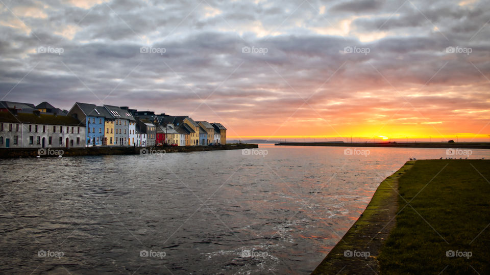 Sunrise at Claddagh, Galway, Ireland