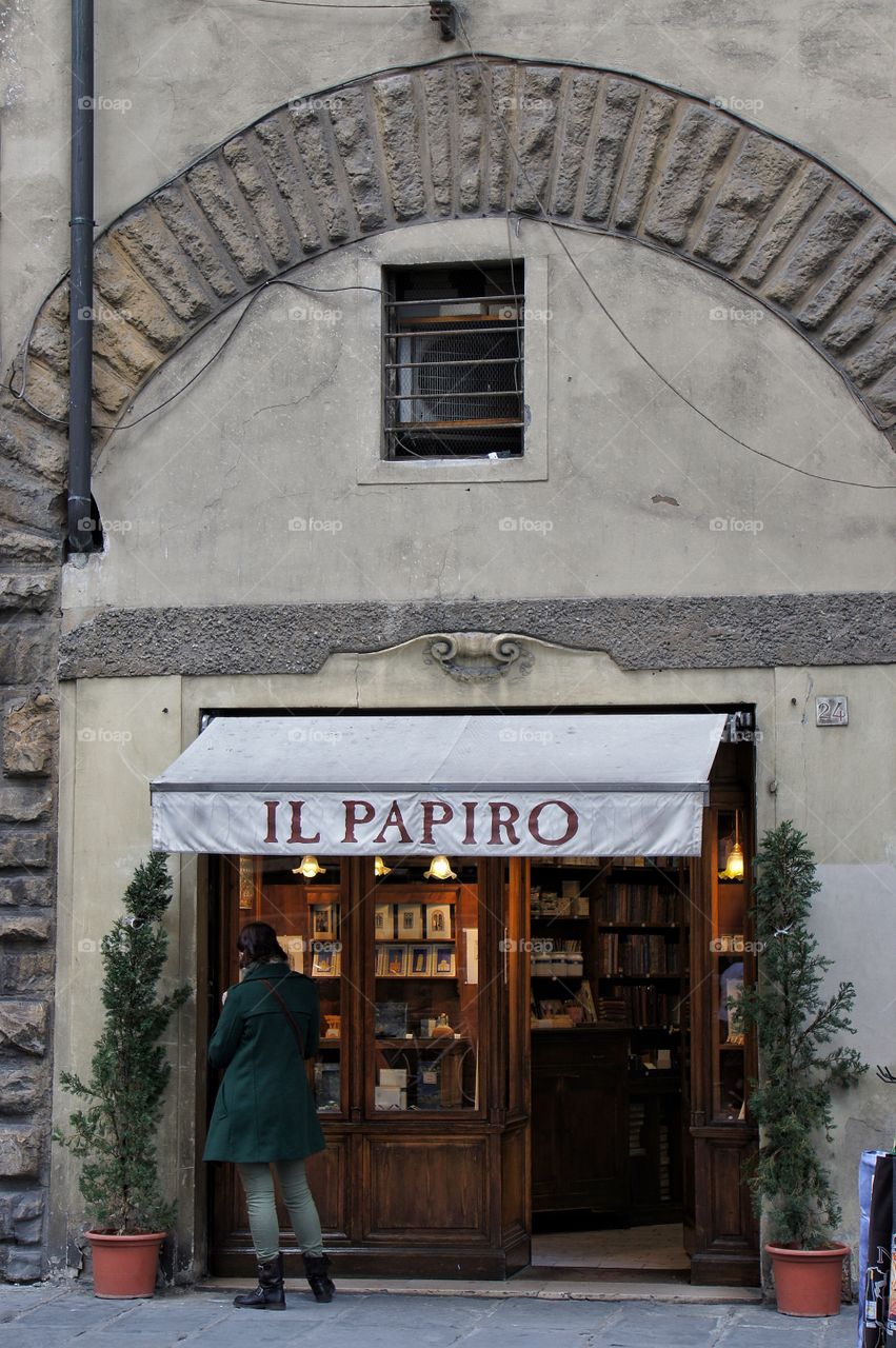 Newspaper stand