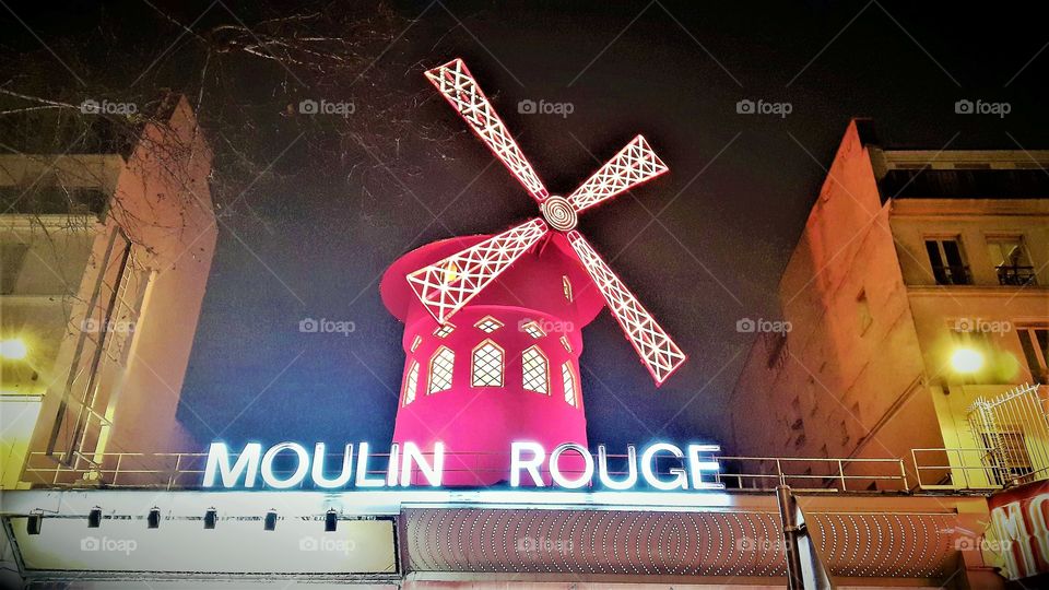 Moulin Rouge in Paris