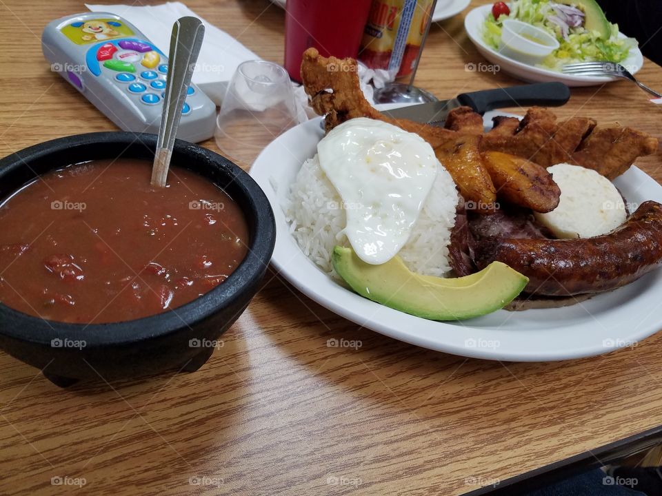 Colombian food