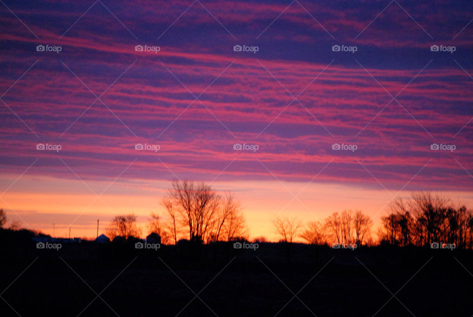sky skyline sunrise horizon by wyntersolstice
