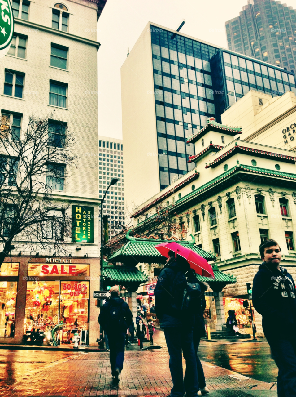 people buildings hotel walking by gene916