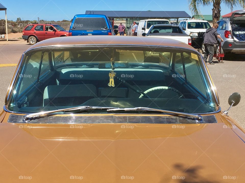 1961 gold Cadillac deVille