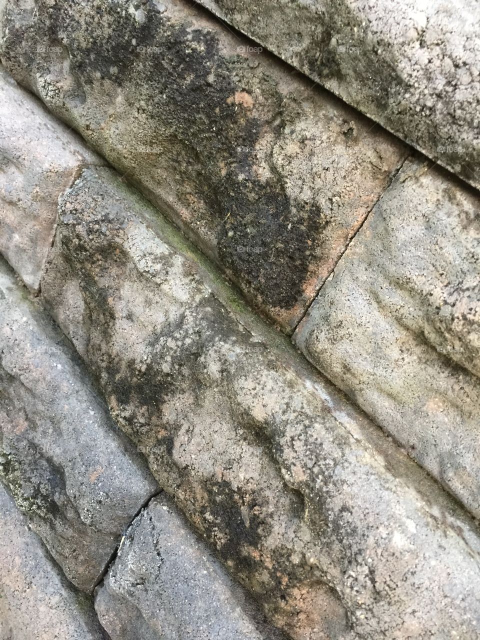 Grey bricks show their age 