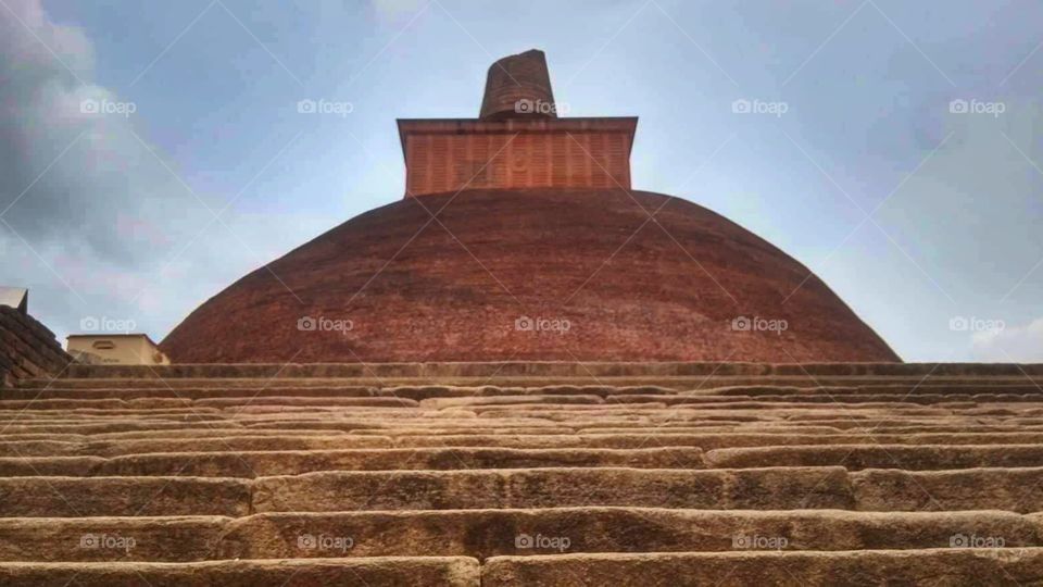 This is a Buddhist Temple Thupaaramaya.