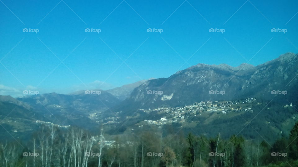 alpine foothills, italian mountain
