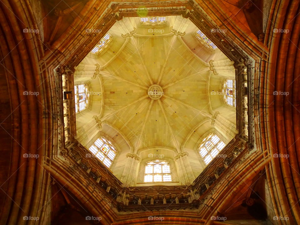 The dome of the church