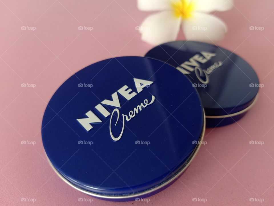 Beautiful Flower with NIVEA