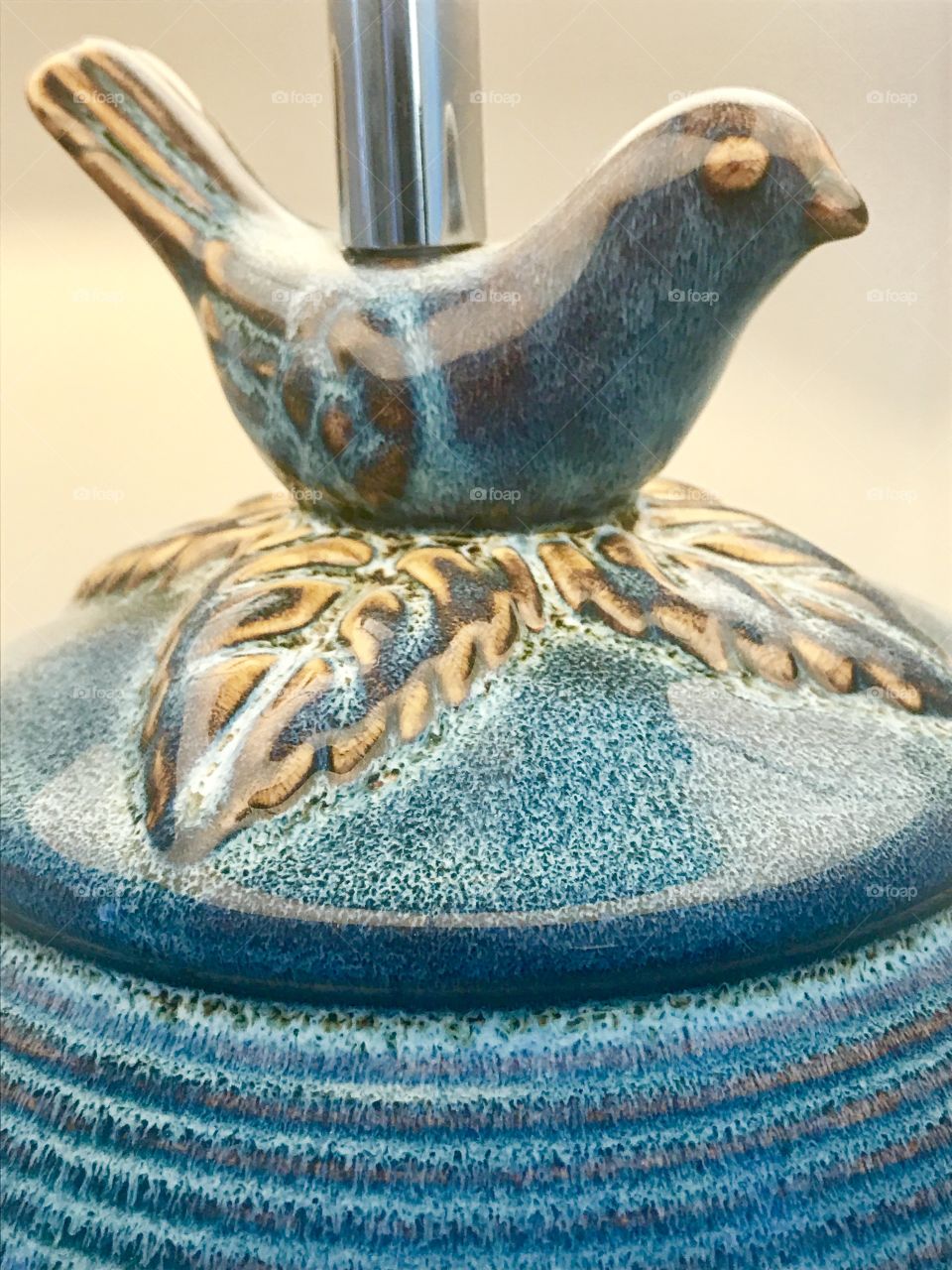 Ceramic Lamp Bird