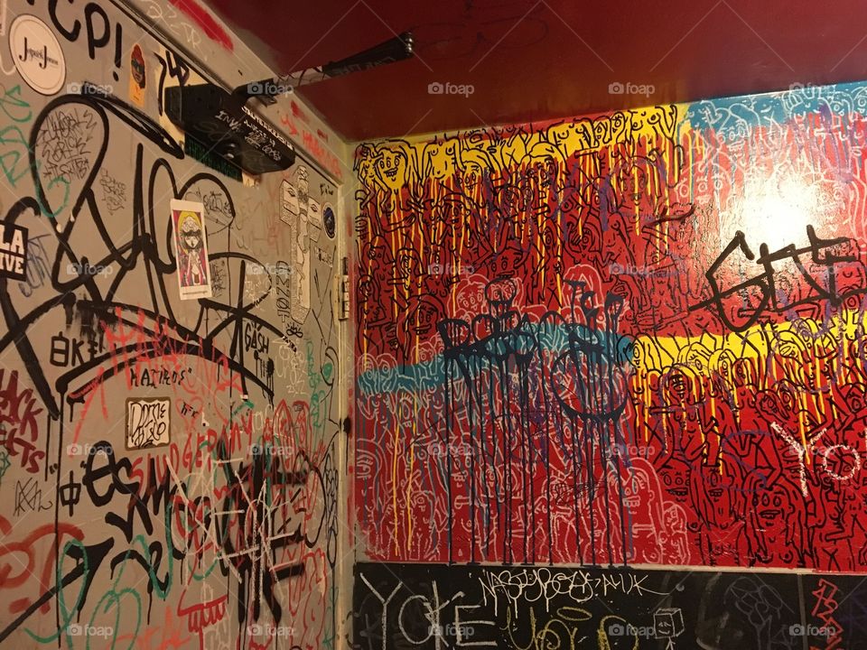Punk bar in Oakland California 
