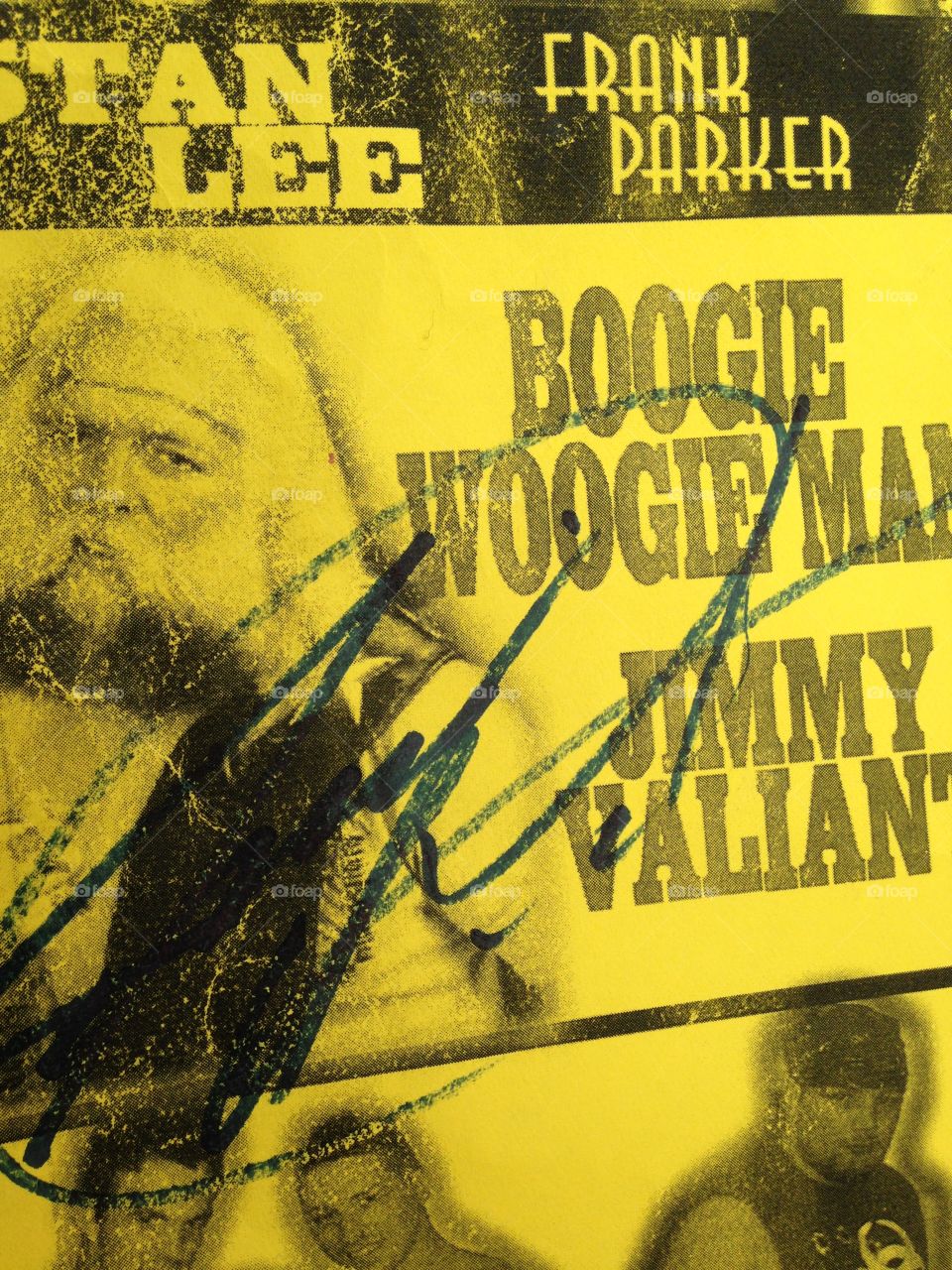 Autographed Announcement 