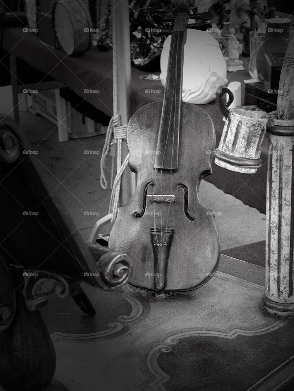 And there it was, my violin