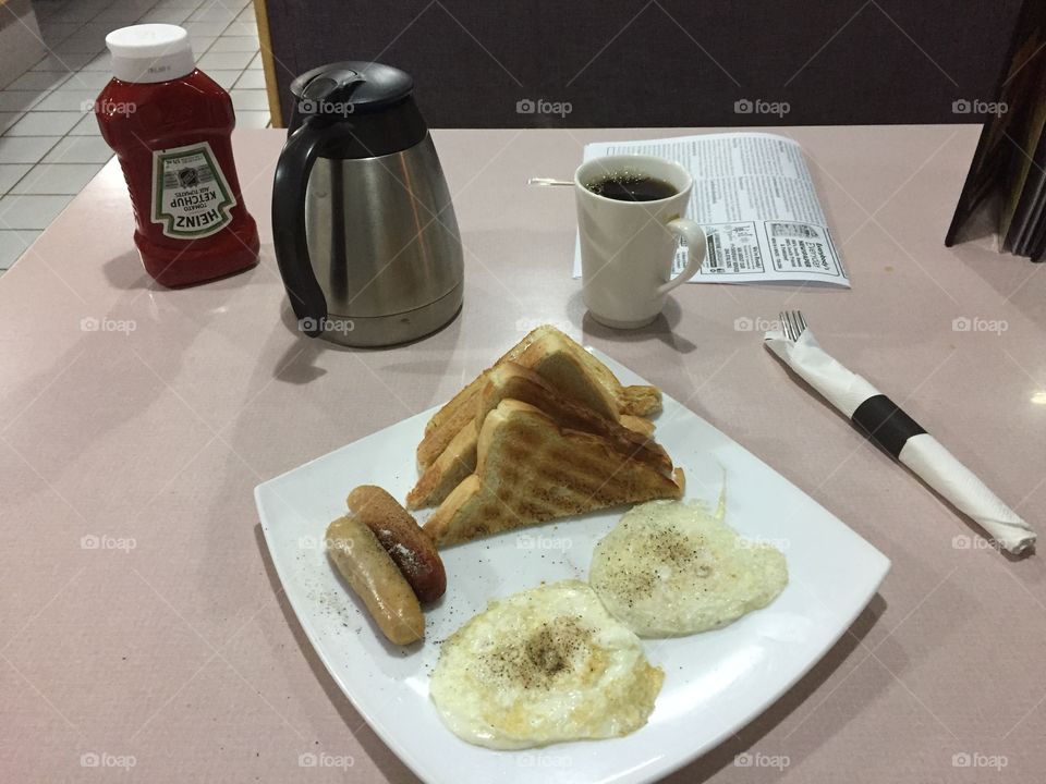 A good start to the day 
