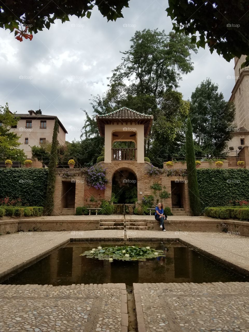 Alhambra palace gardens