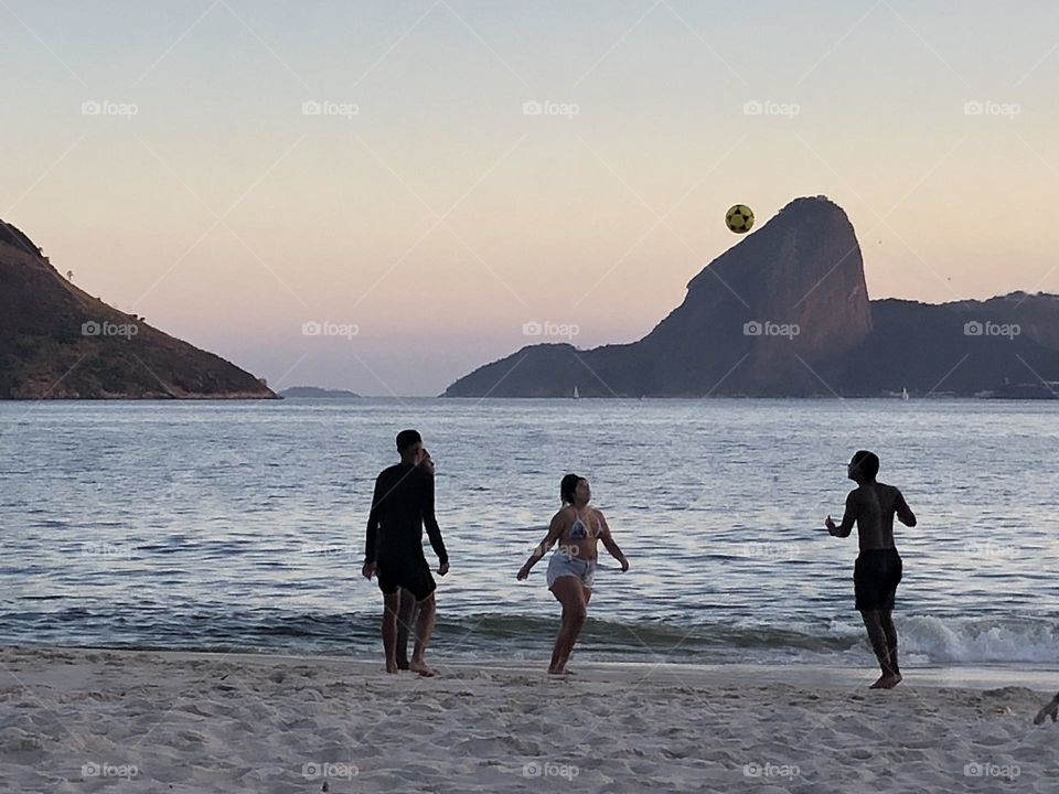 Praia de Icarai. Niterói. RJ. Brasil.